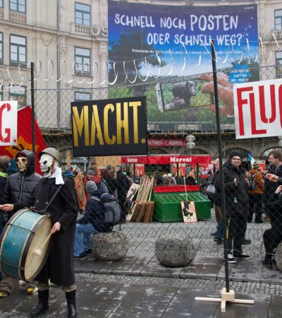 Anti-Siko-Proteste (Pressemitteilungen)