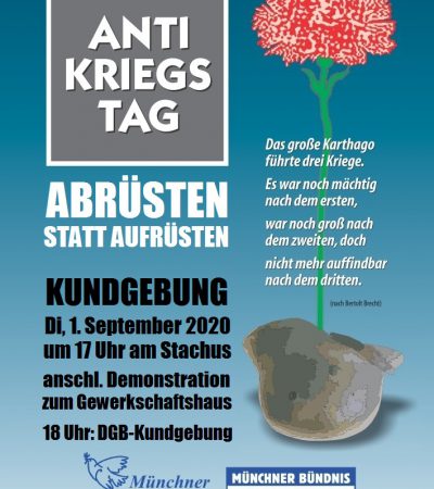 Antikriegstag 2020